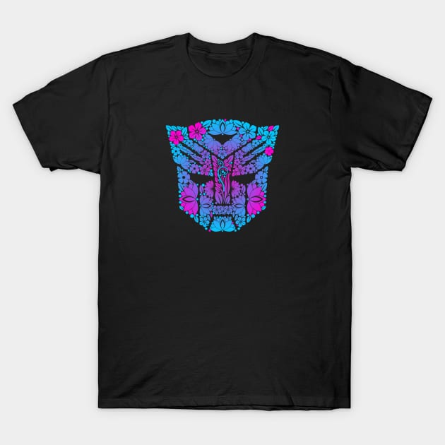 Dia De Los Muertos Autobot T-Shirt by DrPeper